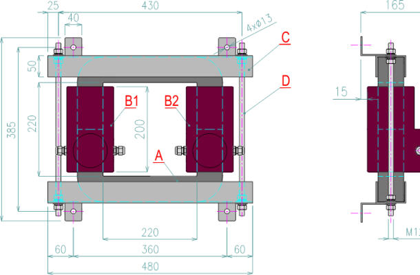 KTP 400a - jistící transformátor proudu